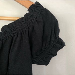 Vero Moda Linen off-the-shoulder top